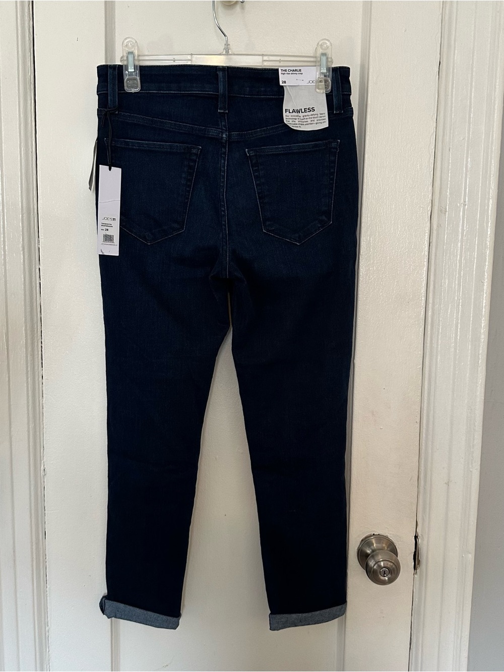 NWT JOE’S “THE CHARLIE” Flawless High Rise Skinny Crop Jeans 28